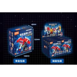 BLOKEES 71122 TRANSFORMERS SHINING EDITION 2 1985 BLIND BOX bộ đồ chơi xếp lắp ráp ghép mô hình Movie & Game Phim Và Trò Chơi