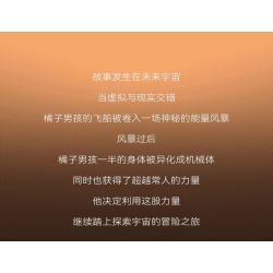 KEEPPLEY 42116 HIỆP SĨ BẦU TRỜI bộ đồ chơi xếp lắp ráp ghép mô hình Creator UNLIMITED IDEAS Sáng Tạo 365 khối