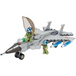 JAKI HK301 CẬU BÉ SPACE ORANGE SỐ 07 PHI HÀNH GIA bộ đồ chơi xếp lắp ráp ghép mô hình SPACE OWANGEBOY NO.07 357 khối