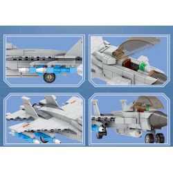 JAKI HK301 CẬU BÉ SPACE ORANGE SỐ 07 PHI HÀNH GIA bộ đồ chơi xếp lắp ráp ghép mô hình SPACE OWANGEBOY NO.07 357 khối