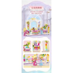 ZHEGAO 613032 CỬA HÀNG VÁY CƯỚI YIBAN bộ đồ chơi xếp lắp ráp ghép mô hình Creator Sáng Tạo 1004 khối