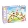 ZHEGAO 613005 NHÀ NGÔI SAO bộ đồ chơi xếp lắp ráp ghép mô hình Creator STARRY COTTAGE Sáng Tạo 1348 khối