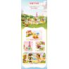 ZHEGAO 613005 NHÀ NGÔI SAO bộ đồ chơi xếp lắp ráp ghép mô hình Creator STARRY COTTAGE Sáng Tạo 1348 khối