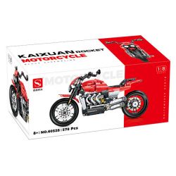 DOUBLE HEIGHT 60527 HONDA CUB bộ đồ chơi xếp lắp ráp ghép mô hình Technic Kỹ Thuật Công Nghệ Cao Mô Hình Phương Tiện 628 khối