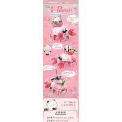 MINGDI LEIBAO K3032 3032 NGÔI TRƯỜNG ĐẸP NHẤT ĐẠI HỌC GIAO THÔNG THƯỢNG HẢI bộ đồ chơi xếp lắp ráp ghép mô hình Creator FAMOUS SCHOOLS Sáng Tạo 1688 khối