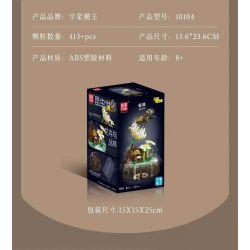 MINGDI LEIBAO K3036 3036 NGÔI TRƯỜNG ĐẸP NHẤT ĐẠI HỌC KHOA VÀ CÔNG NGHỆ TRUNG QUỐC bộ đồ chơi xếp lắp ráp ghép mô hình Creator FAMOUS SCHOOLS Sáng Tạo 1653 khối