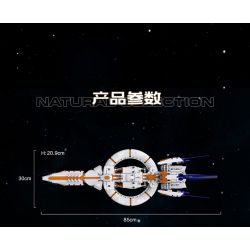 MINGDI LEIBAO K3046 3046 NGÔI TRƯỜNG ĐẸP NHẤT ĐẠI HỌC CÔNG NGHỆ QUỐC PHÒNG bộ đồ chơi xếp lắp ráp ghép mô hình Creator FAMOUS SCHOOLS Sáng Tạo 1771 khối