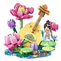 JIESTAR 58256 GIAN HÀNG KEBAB bộ đồ chơi xếp lắp ráp ghép mô hình KEBABS STALL 98 khối