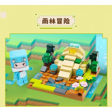 MEGA BLOKS HHL19 POKÉMON MONINI bộ đồ chơi xếp lắp ráp ghép mô hình Movie & Game POKÉMON MIME JR. Phim Và Trò Chơi 24 khối
