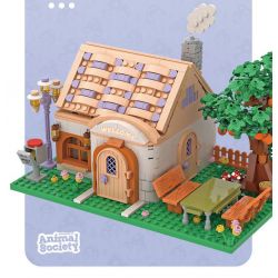 LUMIBRICKS FUNWHOLE F9036 9036 TÀU CHỞ HÀNG MIỀN TÂY bộ đồ chơi xếp lắp ráp ghép mô hình City WESTERN TRAIN Thành Phố 1524 khối