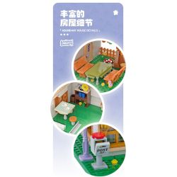 LUMIBRICKS FUNWHOLE F9036 9036 TÀU CHỞ HÀNG MIỀN TÂY bộ đồ chơi xếp lắp ráp ghép mô hình City WESTERN TRAIN Thành Phố 1524 khối
