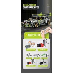 LOZ 8831 CÂY ĐẸP SEN TUYẾT XANH BĂNG bộ đồ chơi xếp lắp ráp ghép mô hình Creator Sáng Tạo 370 khối