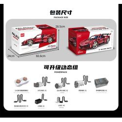 FEMIBOX S44028 44028 GIA ĐÌNH GARFIELD XE LÁI AUDI bộ đồ chơi xếp lắp ráp ghép mô hình Movie & Game GARFIELD FAMILY Phim Và Trò Chơi 217 khối