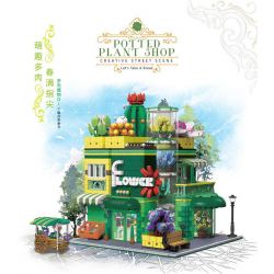 LOZ 1379 TÚP LỀU SARASHU bộ đồ chơi xếp lắp ráp ghép mô hình Creator AUTUMN HOUSE Sáng Tạo