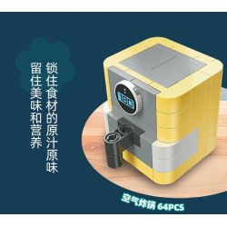 CADA DOUBLEE C51090 51090 XE Ý TƯỞNG TỐC ĐỘ PININFARINA H2 tỷ lệ 1:20 bộ đồ chơi xếp lắp ráp ghép mô hình Racers PININFARINA H2 SPEED Đua Tốc Độ 296 khối