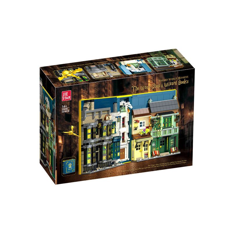 SEMBO 106006 VINH QUANG BÁ ĐẠO TỨ VƯƠNG MA PHÁP LỄ BIỂN THUẬT bộ đồ chơi xếp lắp ráp ghép mô hình 887 khối