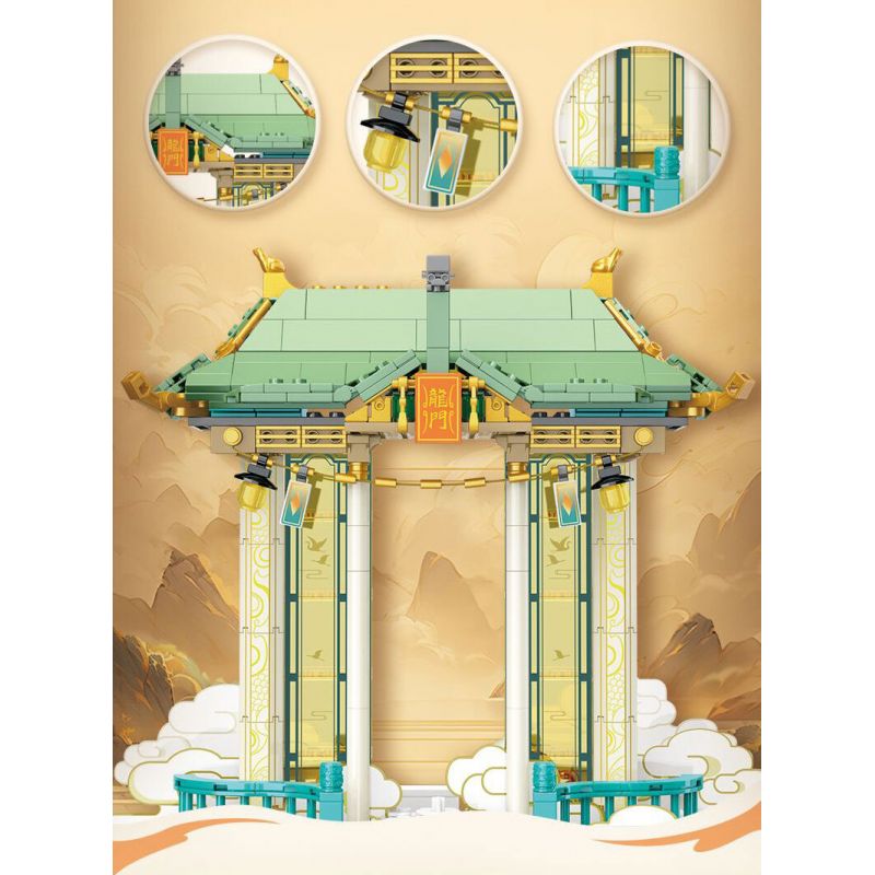 SEMBO 714354 HẠM ĐỘI MÁT MẺ bộ đồ chơi xếp lắp ráp ghép mô hình Speed Champions Racing Cars Đua Xe Công Thức 68 khối