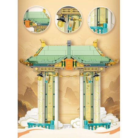 SEMBO 714354 HẠM ĐỘI MÁT MẺ bộ đồ chơi xếp lắp ráp ghép mô hình Speed Champions Racing Cars Đua Xe Công Thức 68 khối