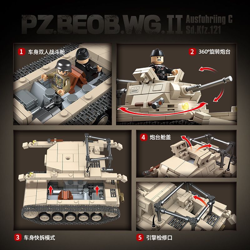 WOMA C0609 0609 HẬU VỆ CHIẾN BINH 4 KẾT HỢP bộ đồ chơi xếp lắp ráp ghép mô hình DEFENDER