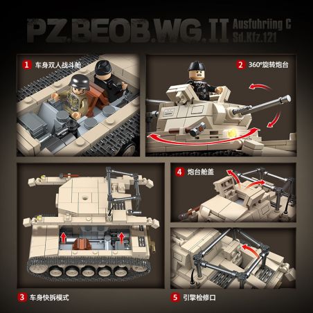 WOMA C0609 0609 HẬU VỆ CHIẾN BINH 4 KẾT HỢP bộ đồ chơi xếp lắp ráp ghép mô hình DEFENDER