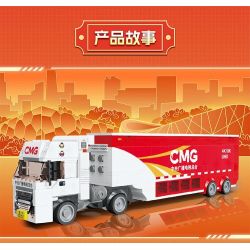 MINGDI LEIBAO 8704 XE ĐỊA HÌNH CÁNH ĐỒNG XANH Ô TÔ ĐIỀU KHIỂN TỪ tỷ lệ 1:24 bộ đồ chơi xếp lắp ráp ghép mô hình Technic Kỹ Thuật Công Nghệ Cao Mô Hình Phương Tiện 292 khối