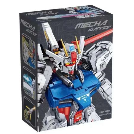 66 771 881 non  LÊN ĐẾN bộ đồ chơi xếp lắp ráp ghép mô hình Gundam Đại Chiến Gundam 6500 khối