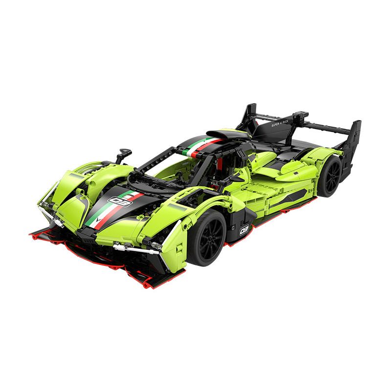 CADA DOUBLEE C63009 63009 XE THỂ THAO MA QUÁI tỷ lệ 1:10 bộ đồ chơi xếp lắp ráp ghép mô hình Technic Kỹ Thuật Công Nghệ Cao Mô Hình Phương Tiện 1817 khối
