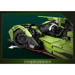 CADA DOUBLEE C63009 63009 XE THỂ THAO MA QUÁI tỷ lệ 1:10 bộ đồ chơi xếp lắp ráp ghép mô hình Technic Kỹ Thuật Công Nghệ Cao Mô Hình Phương Tiện 1817 khối