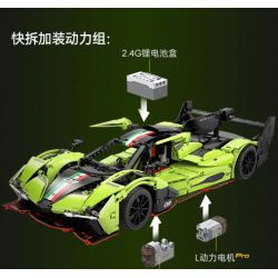 CADA DOUBLEE C63009 63009 XE THỂ THAO MA QUÁI tỷ lệ 1:10 bộ đồ chơi xếp lắp ráp ghép mô hình Technic Kỹ Thuật Công Nghệ Cao Mô Hình Phương Tiện 1817 khối