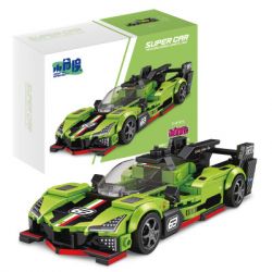 SMALL ANGLE JD063 LE MANS LAMBORGHINI SC63 bộ đồ chơi xếp lắp ráp ghép mô hình Speed Champions Racing Cars Đua Xe Công Thức