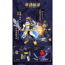 BLOKEES 85029 HEROES UNLIMITED STARLIGHT EDITION PHẦN 4 TRẬN CHIẾN GIỮA THẦN VÀ ÁC QUỶ bộ đồ chơi xếp lắp ráp ghép mô hình Movie & Game Phim Và Trò Chơi
