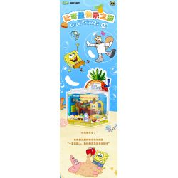 AREA-X AB0050 0050 NHỮNG NGƯỜI BẠN THÂN NHẤT CỦA SPONGEBOB BOX2.0 CHÚA TỂ BIỂN CẢ bộ đồ chơi xếp lắp ráp ghép mô hình Movie & Game GOOD FRIENDS Phim Và Trò Chơi