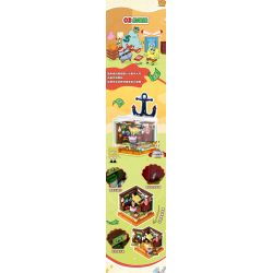 AREA-X AB0050 0050 NHỮNG NGƯỜI BẠN THÂN NHẤT CỦA SPONGEBOB BOX2.0 CHÚA TỂ BIỂN CẢ bộ đồ chơi xếp lắp ráp ghép mô hình Movie & Game GOOD FRIENDS Phim Và Trò Chơi