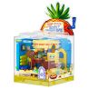 AREA-X AB0051 0051 SPONGEBOB FRIENDS BOX2.0 NHÀ HÀNG DỨA bộ đồ chơi xếp lắp ráp ghép mô hình Movie & Game GOOD FRIENDS Phim Và Trò Chơi