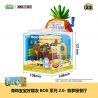 AREA-X AB0051 0051 SPONGEBOB FRIENDS BOX2.0 NHÀ HÀNG DỨA bộ đồ chơi xếp lắp ráp ghép mô hình Movie & Game GOOD FRIENDS Phim Và Trò Chơi
