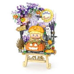 LOZ 4115 TRANH 3D QUẢ BÍ NGÔ NGỘ NGHĨNH bộ đồ chơi xếp lắp ráp ghép mô hình Art