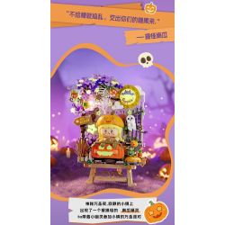 LOZ 4115 TRANH 3D QUẢ BÍ NGÔ NGỘ NGHĨNH bộ đồ chơi xếp lắp ráp ghép mô hình Art