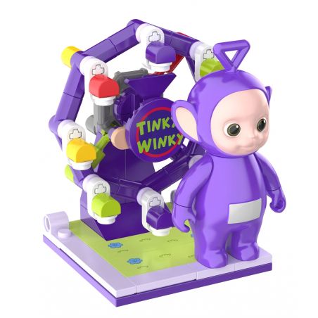 JAKI HK501 CÔNG VIÊN GIẢI TRÍ TELETUBBIES VÒNG ĐU QUAY TINTIN bộ đồ chơi xếp lắp ráp ghép mô hình