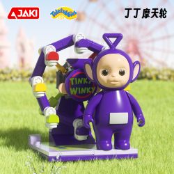 JAKI HK501 CÔNG VIÊN GIẢI TRÍ TELETUBBIES VÒNG ĐU QUAY TINTIN bộ đồ chơi xếp lắp ráp ghép mô hình