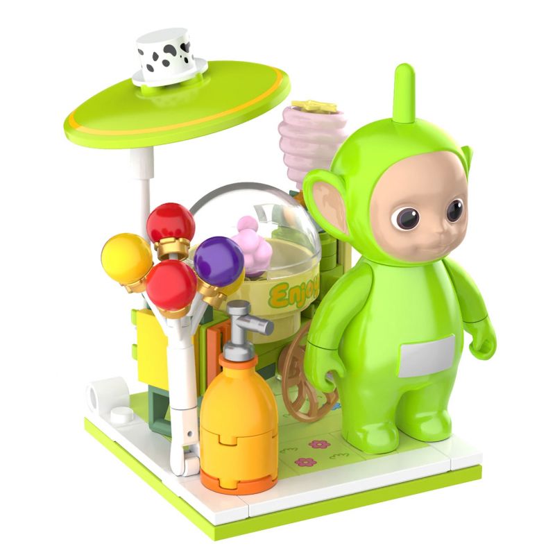 JAKI HK502 CÔNG VIÊN GIẢI TRÍ TELETUBBIES DIXIE MARSHMALLOW bộ đồ chơi xếp lắp ráp ghép mô hình