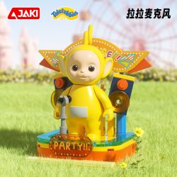 JAKI HK503 SÂN CHƠI TELETUBBIES MICRO LALA bộ đồ chơi xếp lắp ráp ghép mô hình