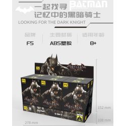 F5 D0001 0001 HỘP MÙ MÔ HÌNH LẮP RÁP BATMAN ARKHAM KNIGHT bộ đồ chơi xếp lắp ráp ghép mô hình Super Heroes Siêu Nhân Anh Hùng
