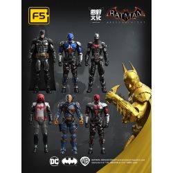 F5 D0001 0001 HỘP MÙ MÔ HÌNH LẮP RÁP BATMAN ARKHAM KNIGHT bộ đồ chơi xếp lắp ráp ghép mô hình Super Heroes Siêu Nhân Anh Hùng