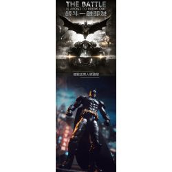 F5 D0001 0001 HỘP MÙ MÔ HÌNH LẮP RÁP BATMAN ARKHAM KNIGHT bộ đồ chơi xếp lắp ráp ghép mô hình Super Heroes Siêu Nhân Anh Hùng