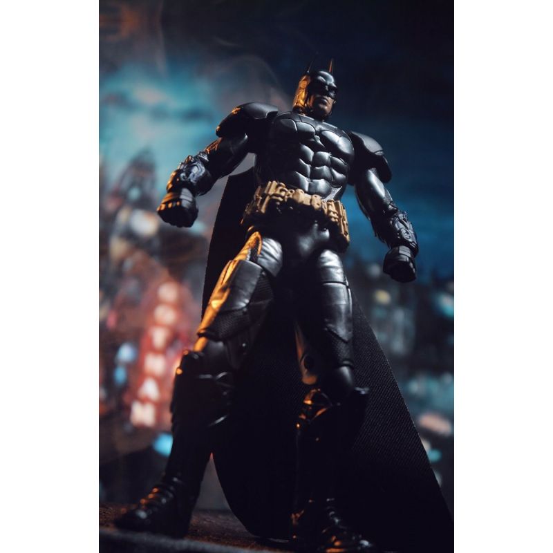 F5 D0001 0001 HỘP MÙ MÔ HÌNH LẮP RÁP BATMAN ARKHAM KNIGHT bộ đồ chơi xếp lắp ráp ghép mô hình Super Heroes Siêu Nhân Anh Hùng
