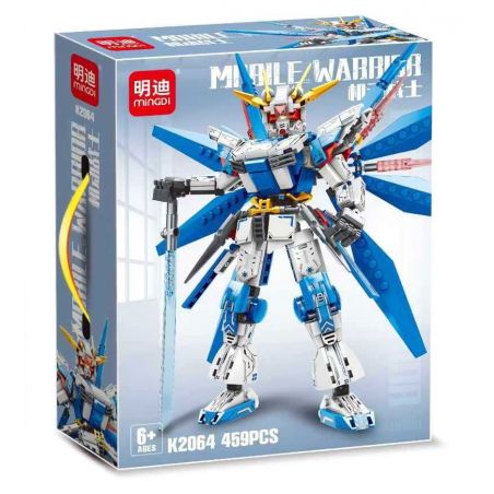 MINGDI LEIBAO K2064 2064 BỘ ĐỒ DI ĐỘNG MÀU XANH bộ đồ chơi xếp lắp ráp ghép mô hình Movie & Game Phim Và Trò Chơi 459 khối