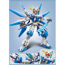 MINGDI LEIBAO K2064 2064 BỘ ĐỒ DI ĐỘNG MÀU XANH bộ đồ chơi xếp lắp ráp ghép mô hình Movie & Game Phim Và Trò Chơi 459 khối