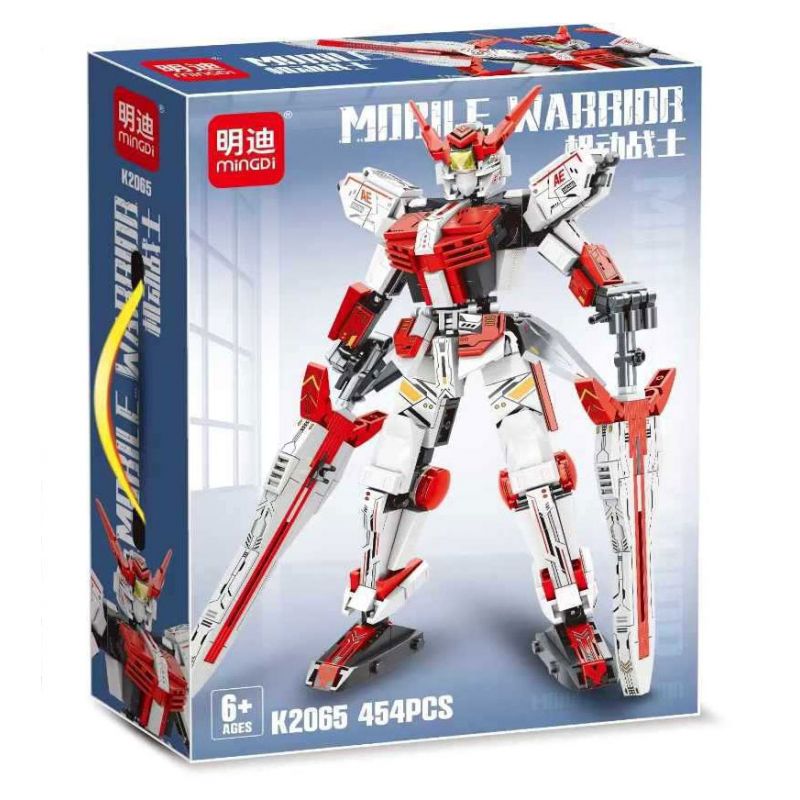 MINGDI LEIBAO K2065 2065 BỘ ĐỒ DI ĐỘNG MÀU ĐỎ bộ đồ chơi xếp lắp ráp ghép mô hình Movie & Game Phim Và Trò Chơi 454 khối