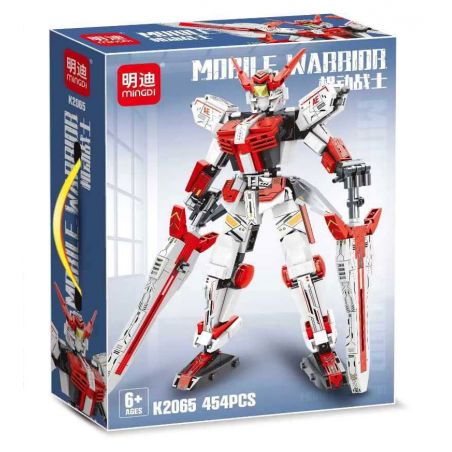 MINGDI LEIBAO K2065 2065 BỘ ĐỒ DI ĐỘNG MÀU ĐỎ bộ đồ chơi xếp lắp ráp ghép mô hình Movie & Game Phim Và Trò Chơi 454 khối