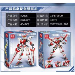 MINGDI LEIBAO K2065 2065 BỘ ĐỒ DI ĐỘNG MÀU ĐỎ bộ đồ chơi xếp lắp ráp ghép mô hình Movie & Game Phim Và Trò Chơi 454 khối